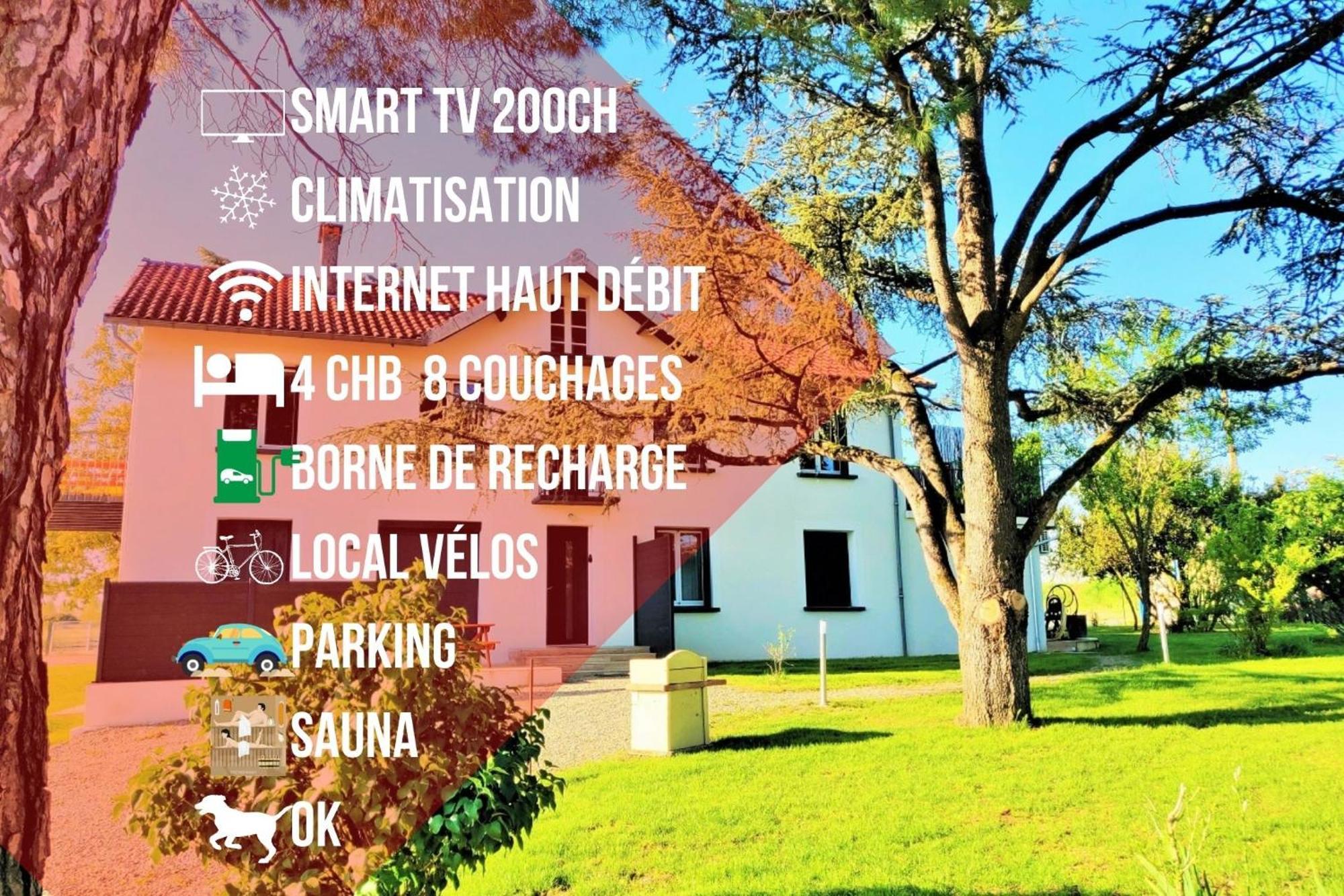 Le Cottage Duo Vigne Rouge Sauna Gaillac Entre Albi-Toulouse & Les Cottages Du Tarn Brens (Tarn) Exterior foto